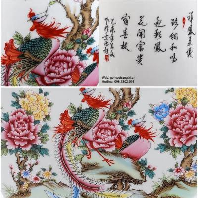 BỘ BÌNH ĐĨA CẢNH NHIỀU HỌA TIẾT